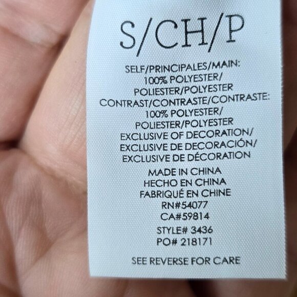 Cabi Cheers Blouse #3436 Sleevless Speckled Mustard - Picture 6 of 8